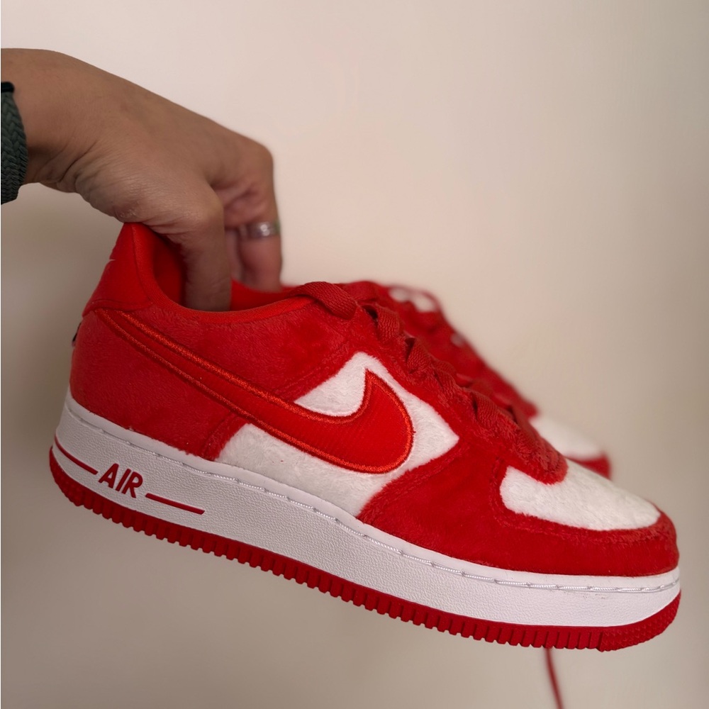 Nike Red and White valentines  Sneakers